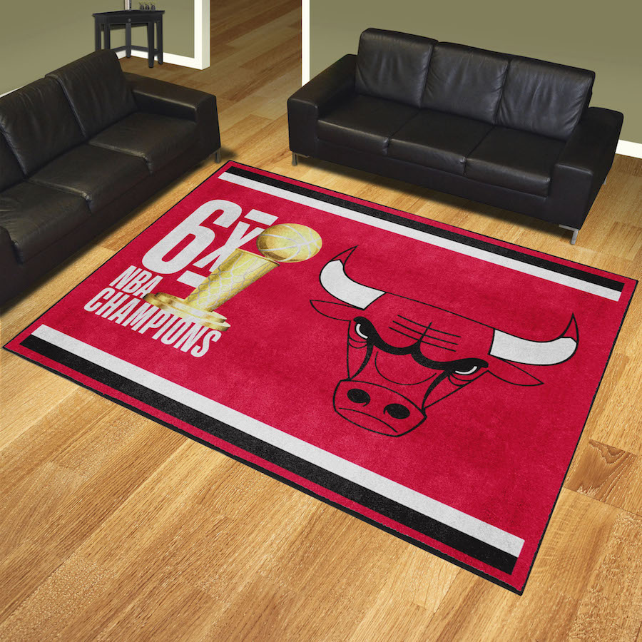 Chicago Bulls 8 x 10 DYNASTY Area Rug