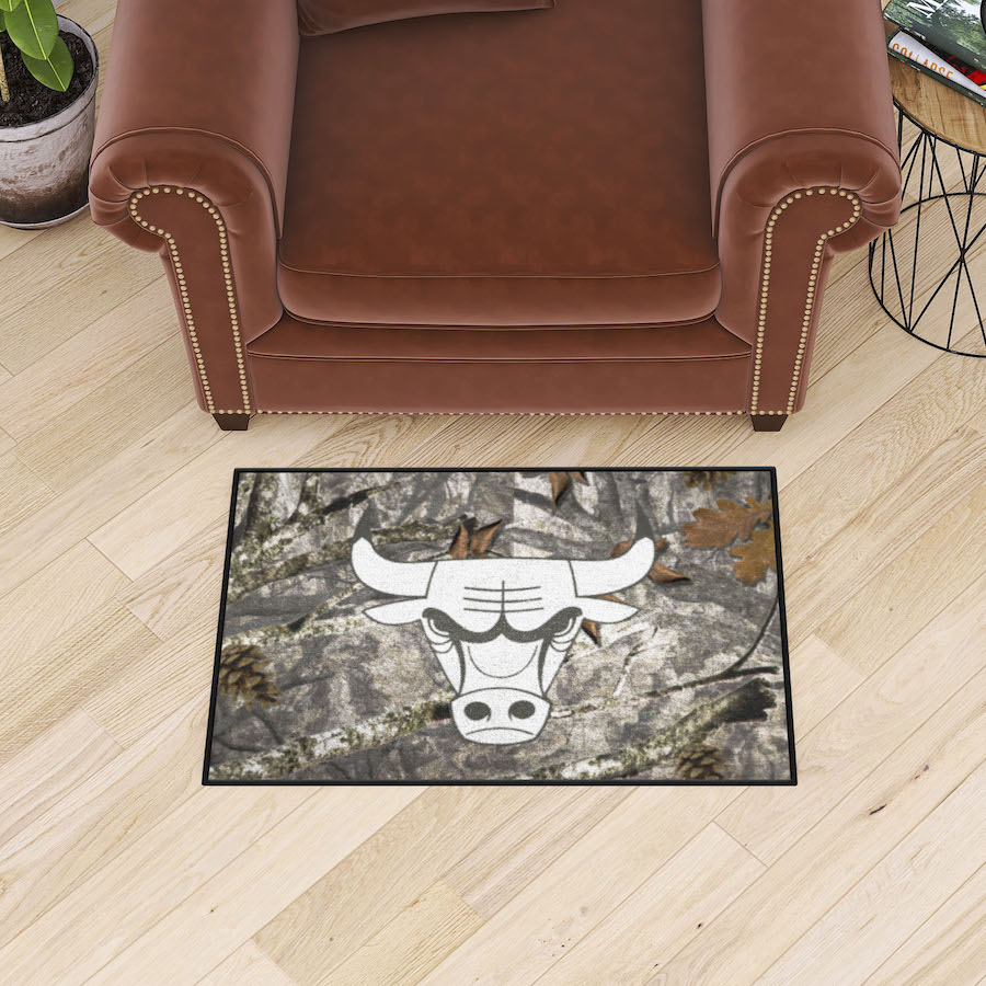 Chicago Bulls CAMO 20 x 30 Starter Floor Mat