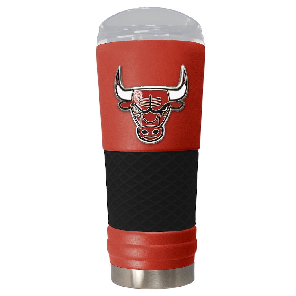 Chicago Bulls 24 oz DRAFT SERIES NBA Powder Coated Insulated Travel Tumbler