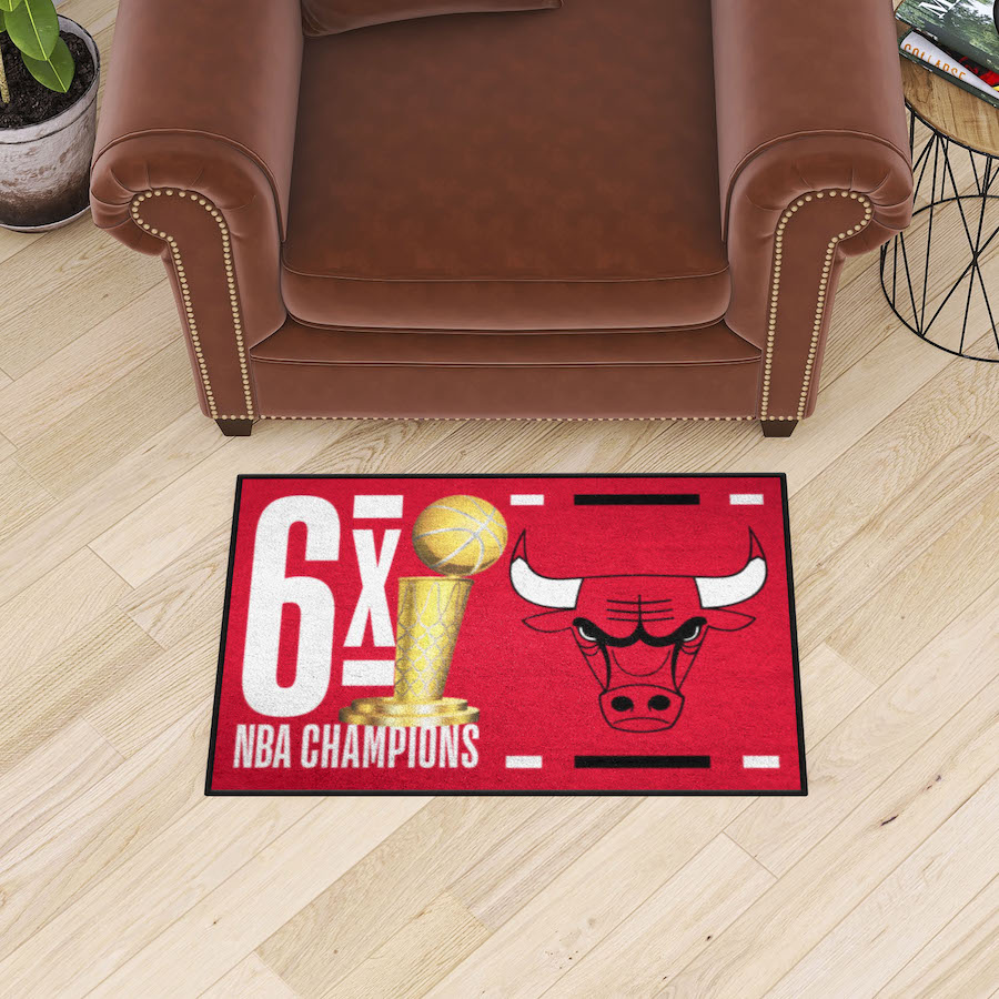 Chicago Bulls DYNASTY Floor Mat - 20 x 30 inch Starter style