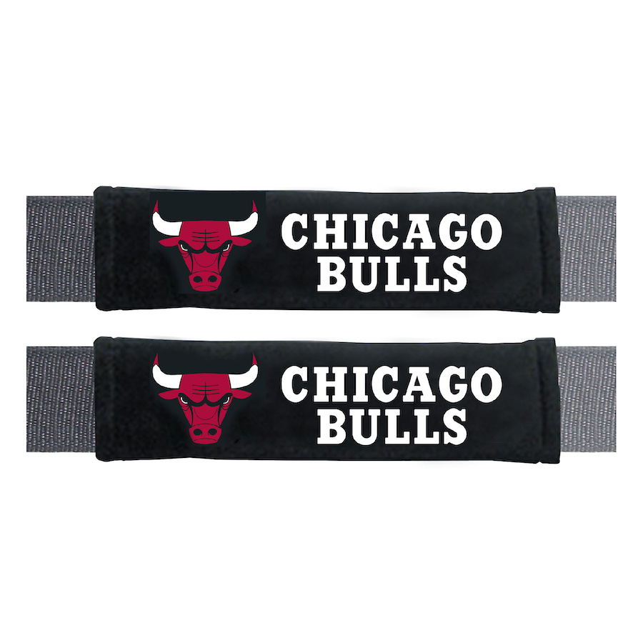 Chicago Bulls Embroidered Seatbelt Pad (set of 2)