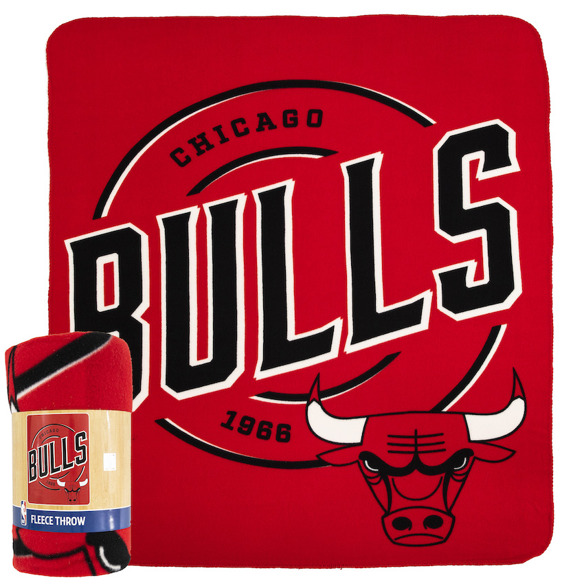 Chicago Bulls Fleece Throw Blanket 50 x 60