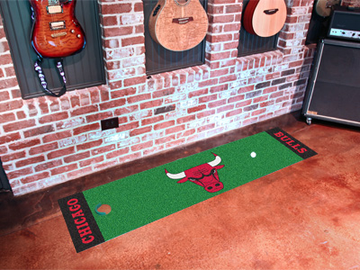 Chicago Bulls Putting Green Mat 18 x 72