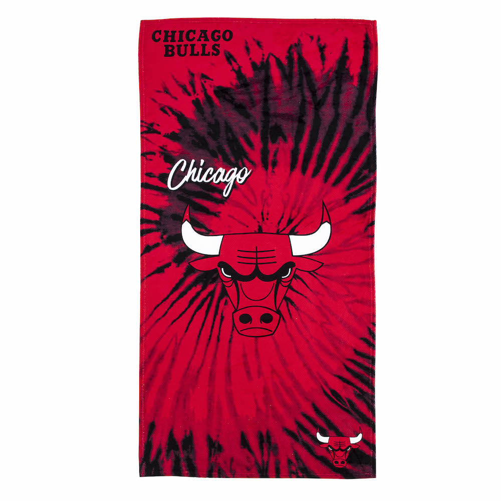 Chicago Bulls Pyschedelic 30x60 Beach Towel