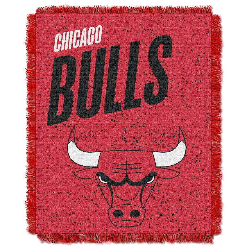 Chicago Bulls Double Play Tapestry Blanket 48 x 60