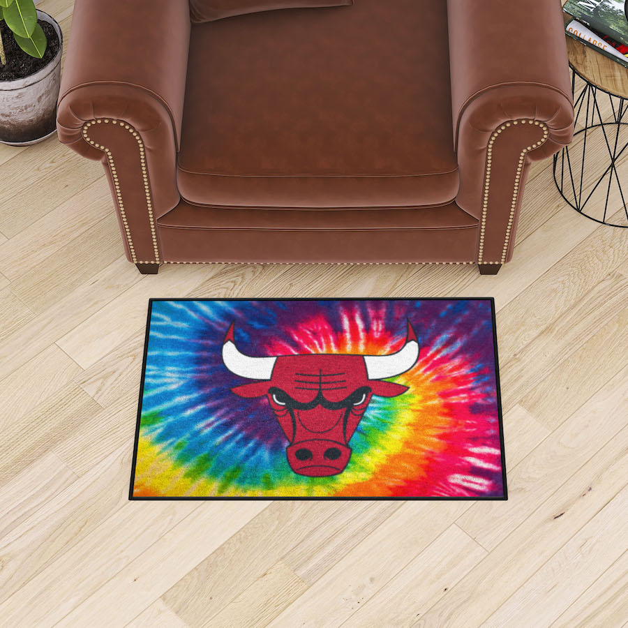 Chicago Bulls TIE-DIE 20 x 30 Starter Floor Mat