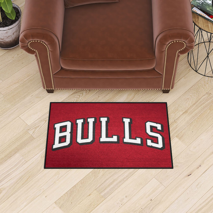 Chicago Bulls Vintage 20 x 30 STARTER Floor Mat - Throwback NAME