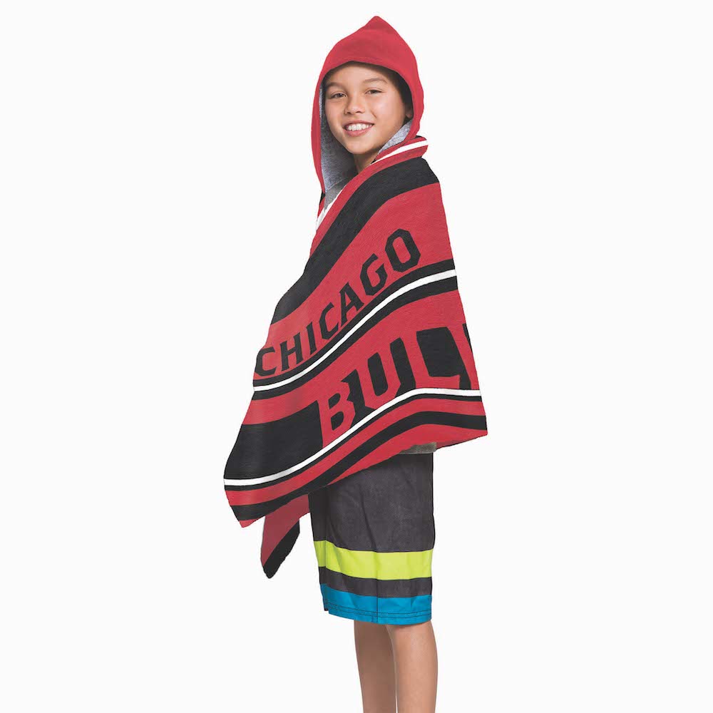 Chicago Bulls Youth Hooded Beach Towel