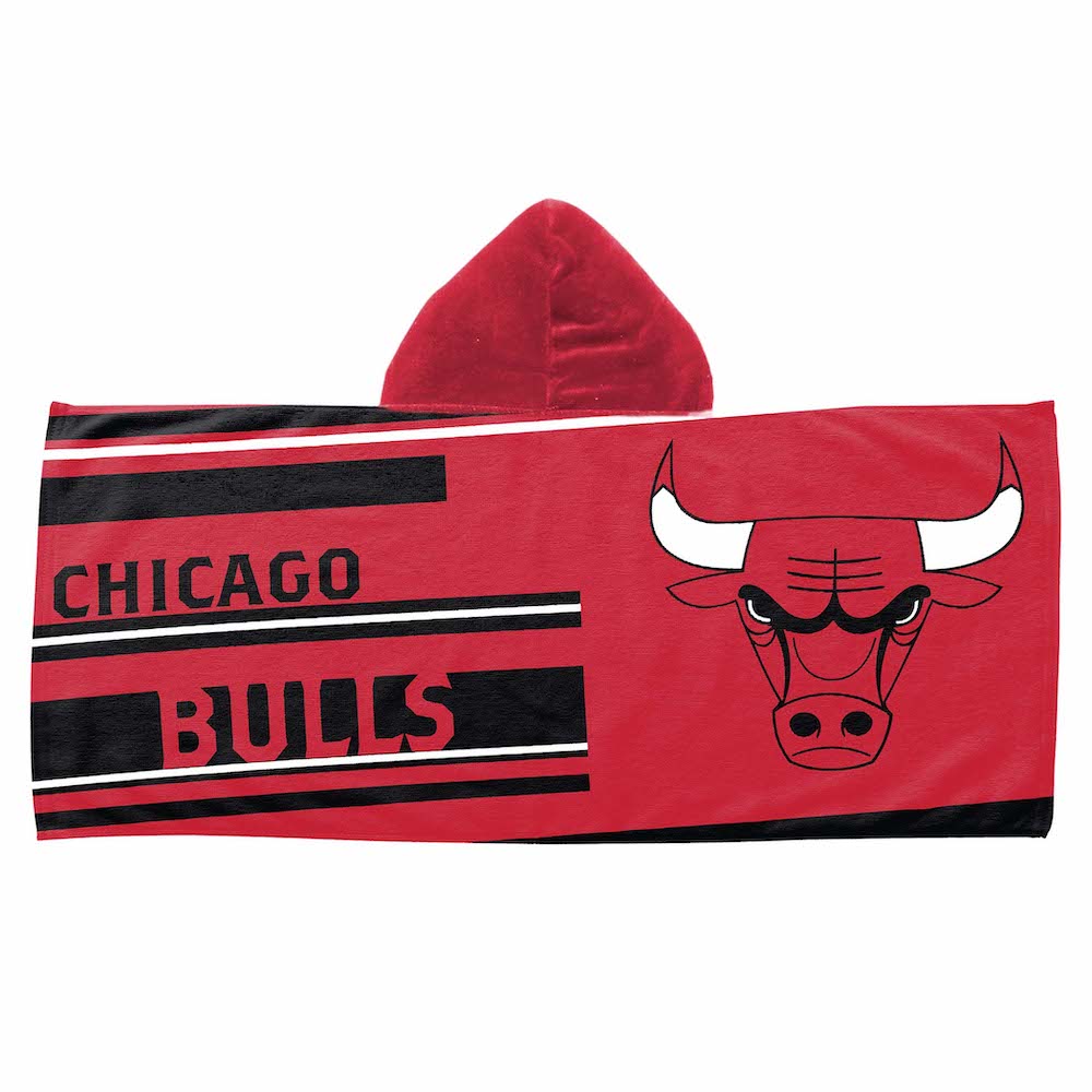 Chicago Bulls Youth Hooded Beach Towel