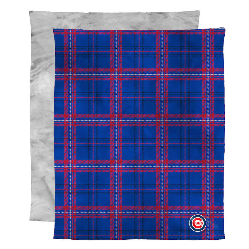 Chicago Cubs 2 Ply MINK Throw Blanket