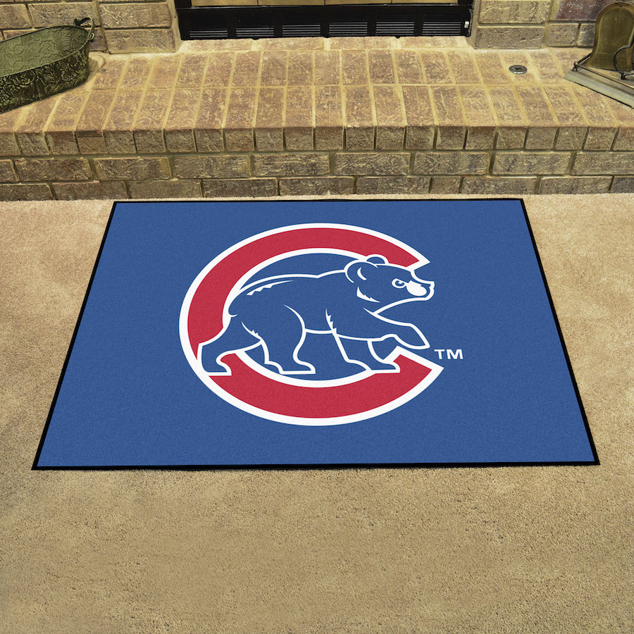 Chicago Cubs ALT LOGO ALL STAR 34 x 45 Floor Mat