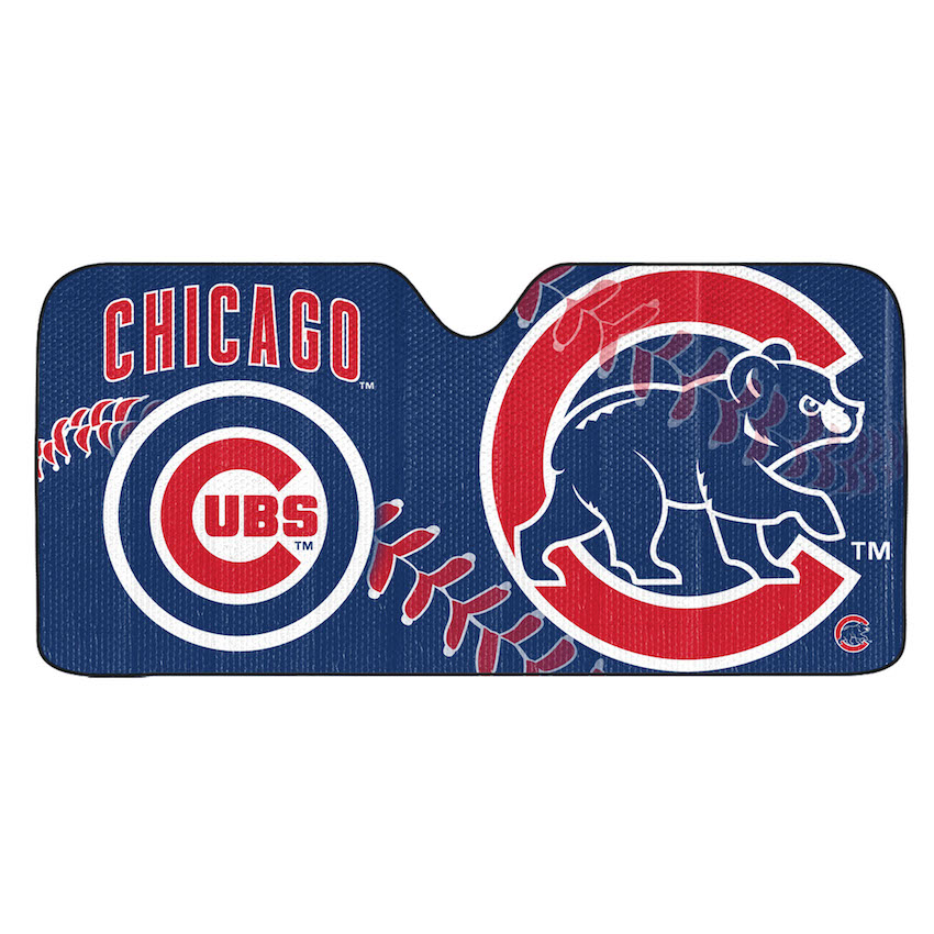 Chicago Cubs AutoShade Folding Windshield Cover