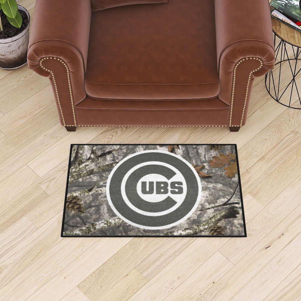 Chicago Cubs CAMO 20 x 30 Starter Floor Mat