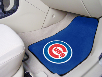 Chicago Cubs Car Floor Mats 18 x 27 Carpeted-Pair