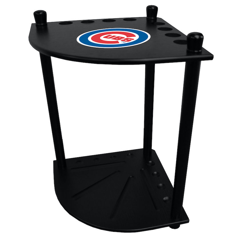 Chicago Cubs Corner Cue Rack