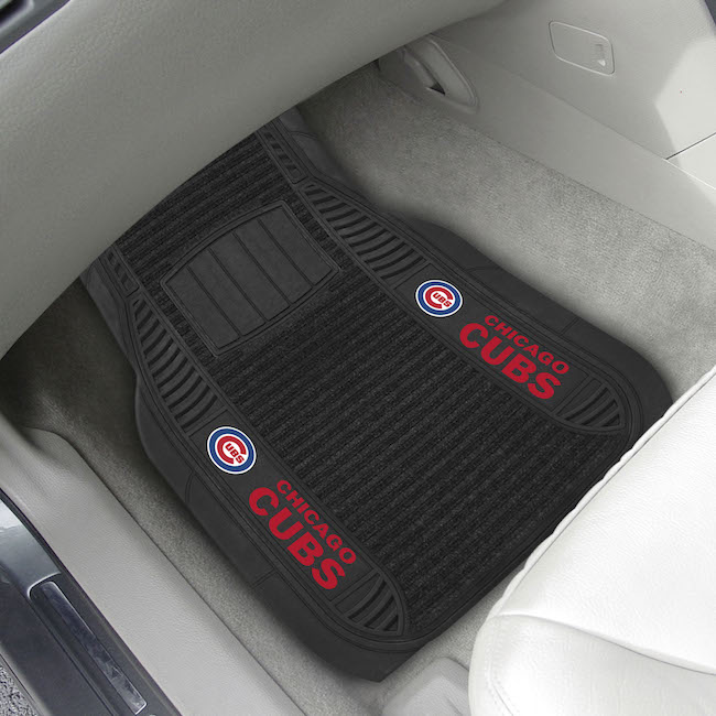 Chicago Cubs Deluxe 20 x 27 Car Floor Mats