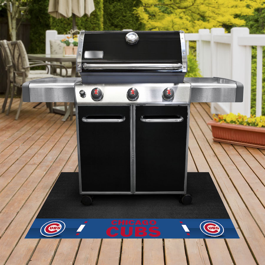 Chicago Cubs MLB Grill Mat