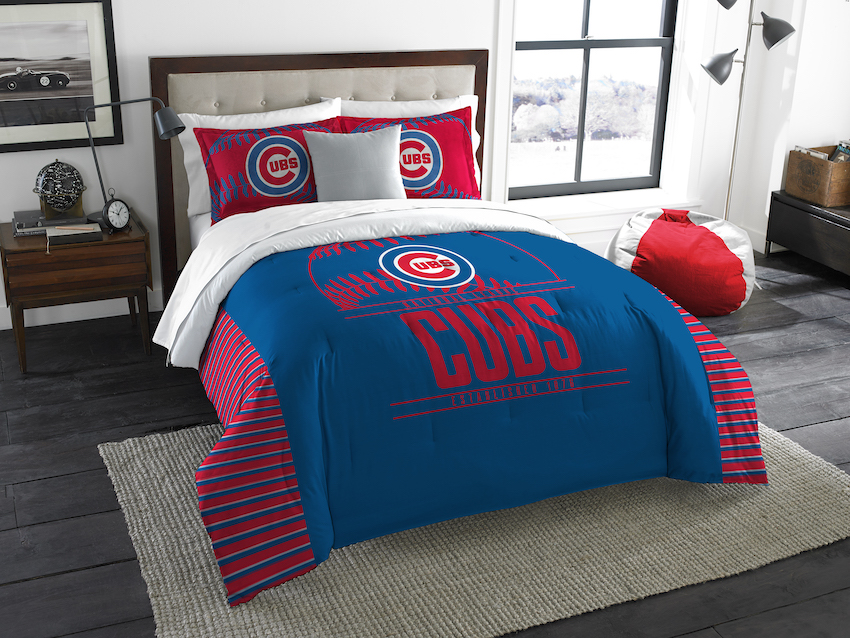 Chicago Cubs KING size Comforter and 2 Shams