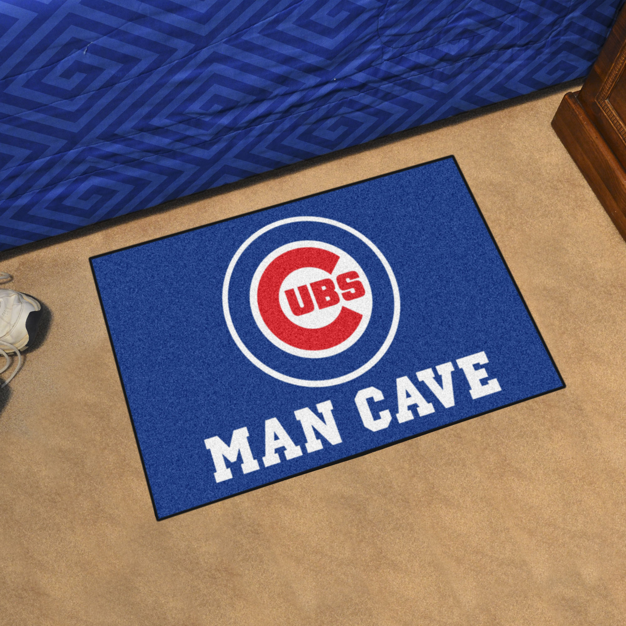 Chicago Cubs MAN CAVE 20 x 30 STARTER Floor Mat