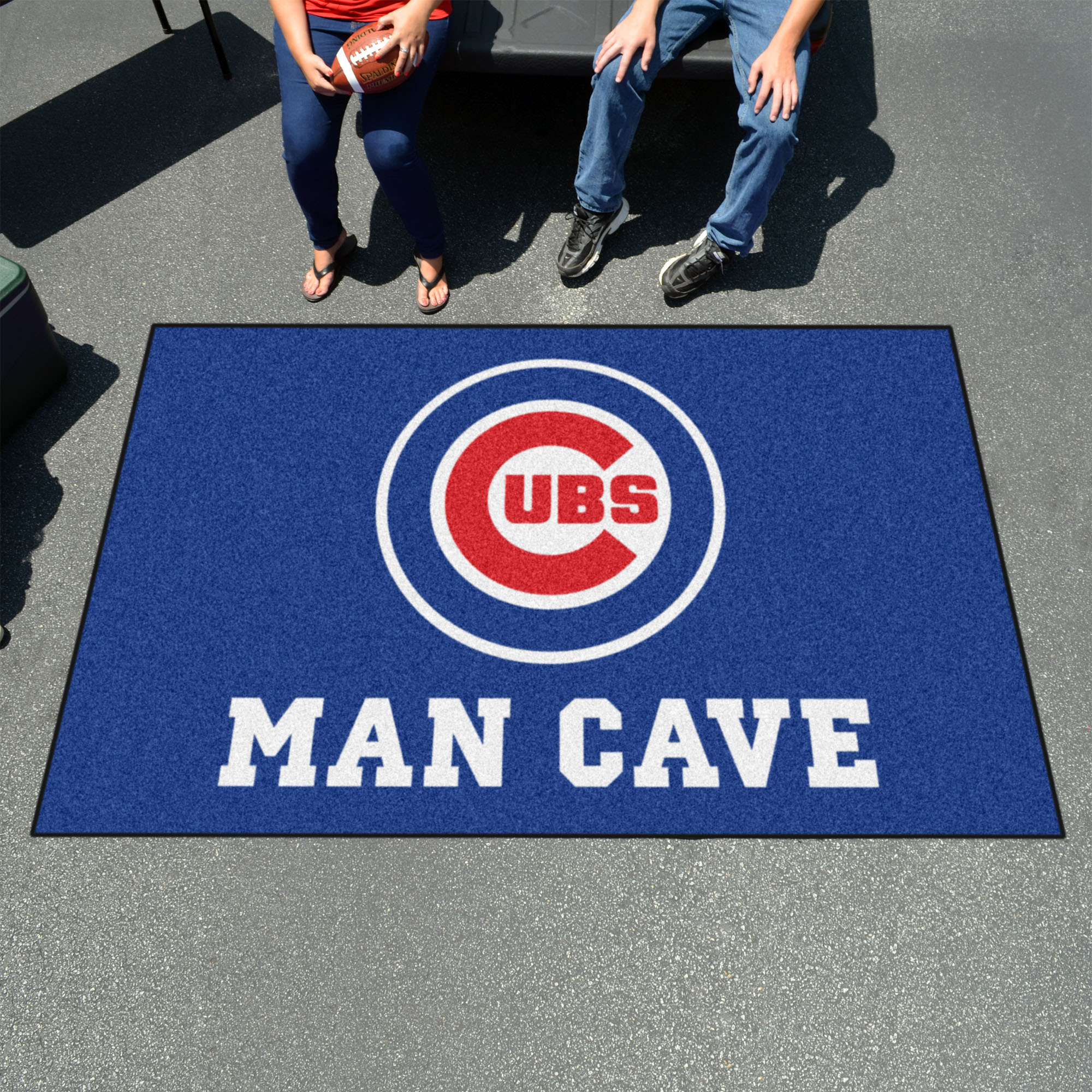 Chicago Cubs UTILI-MAT 60 x 96 MAN CAVE Rug