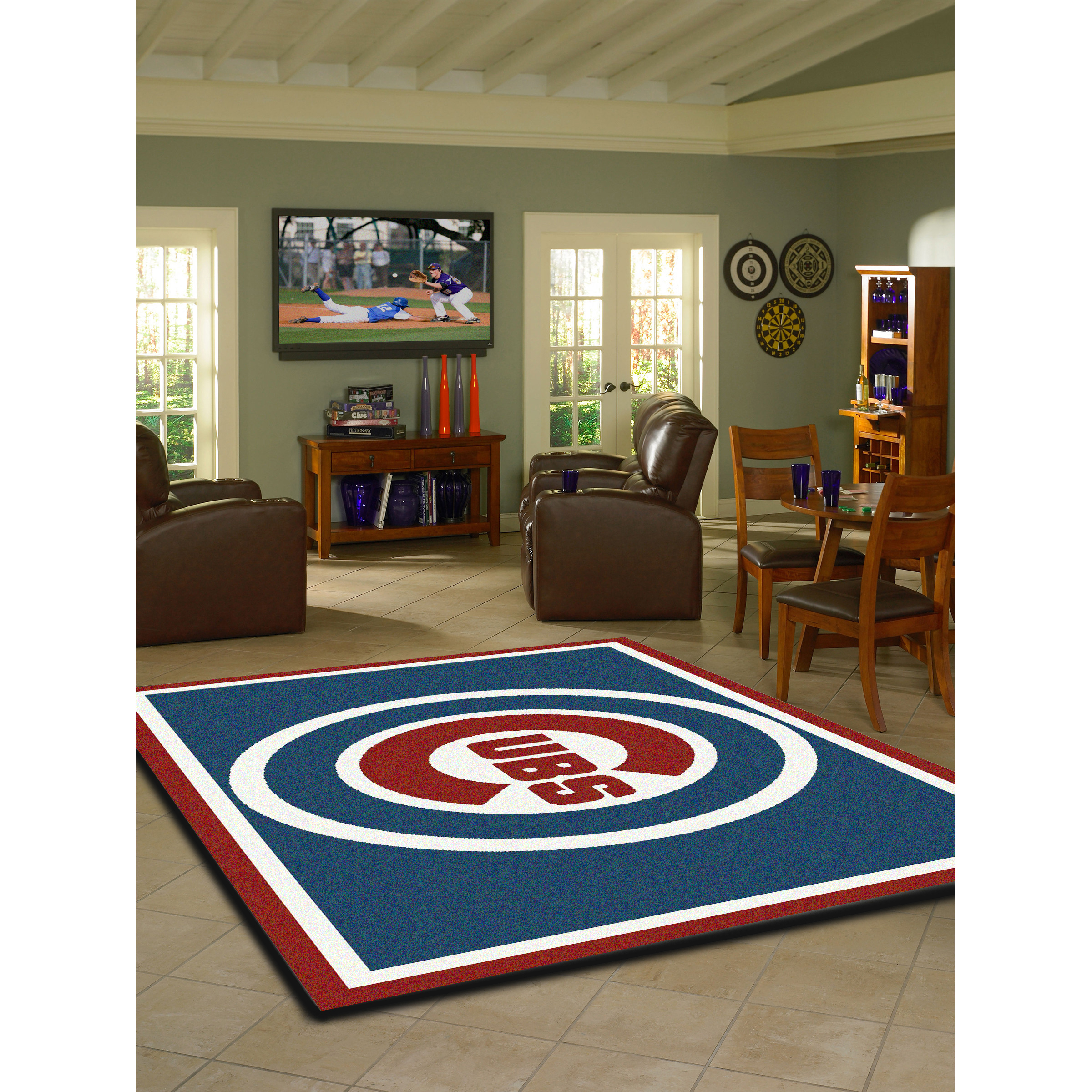 Chicago Cubs 4 X 6 SPIRIT Rug