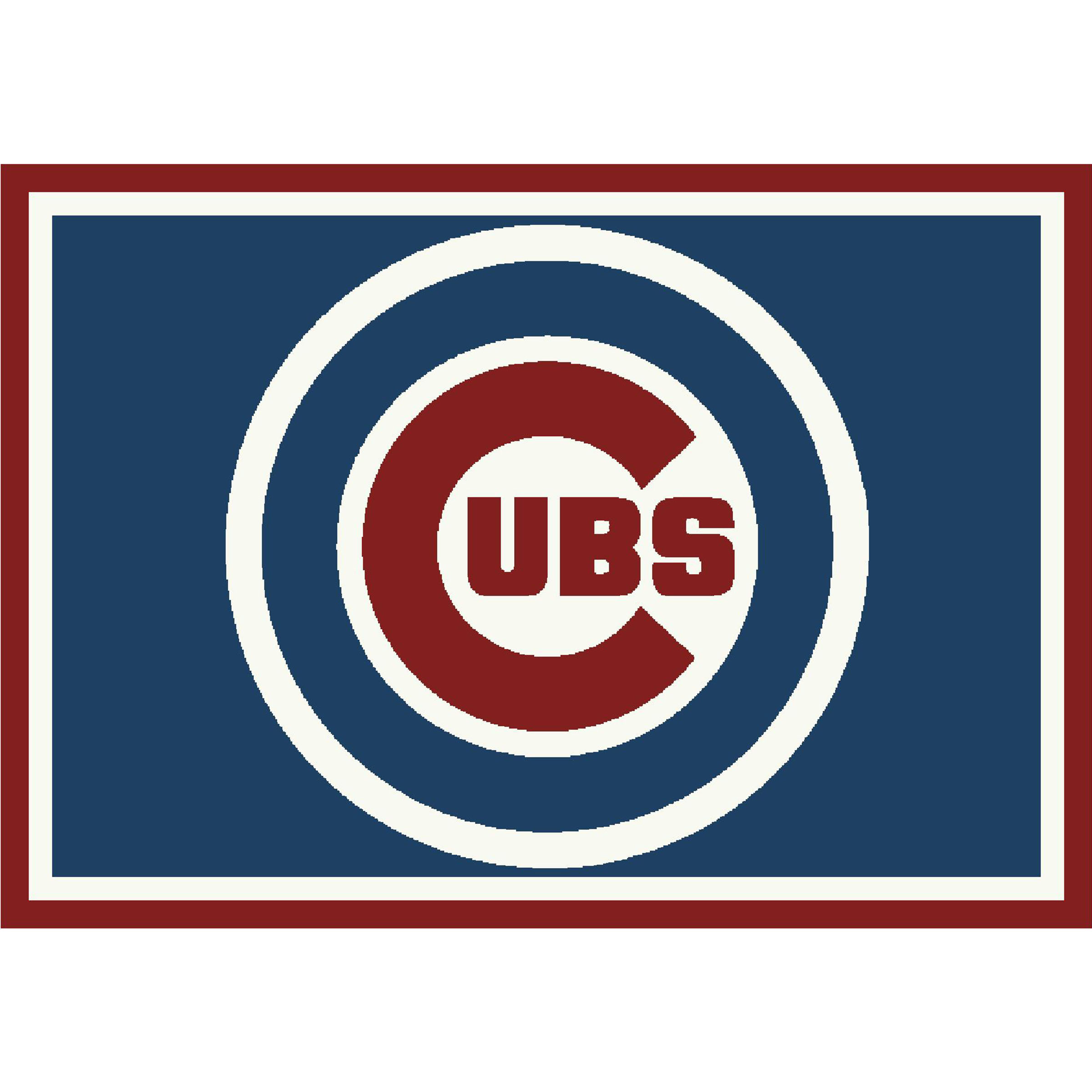 Chicago Cubs 4 X 6 SPIRIT Rug