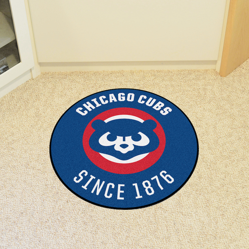 Chicago Cubs MLBCC Vintage Roundel Mat Throwback Logo