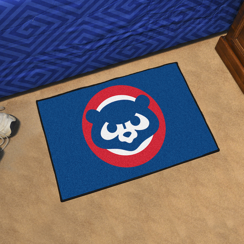 Chicago Cubs MLBCC Vintage 20 x 30 STARTER Floor Mat - Throwback Logo