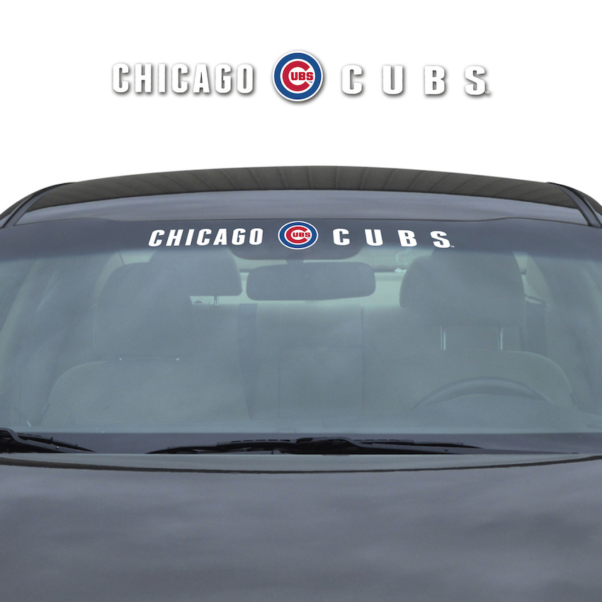 Chicago Cubs Windshield Decal