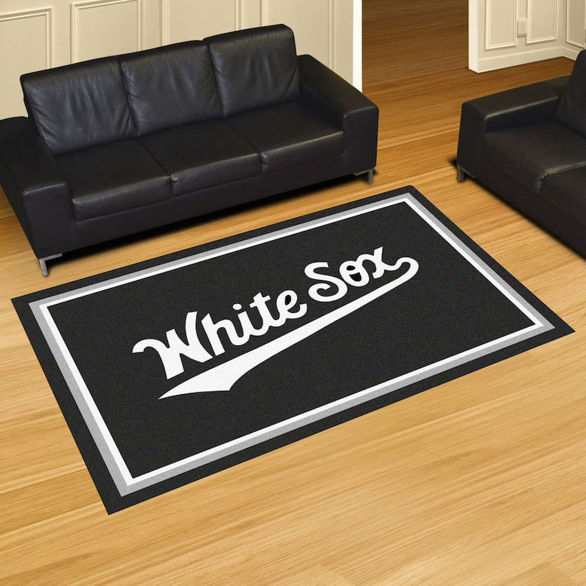 Chicago White Sox ALT LOGO 5x8 Area Rug