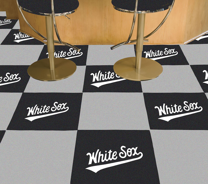 Chicago White Sox ALT LOGO Carpet Tiles 18x18 in.