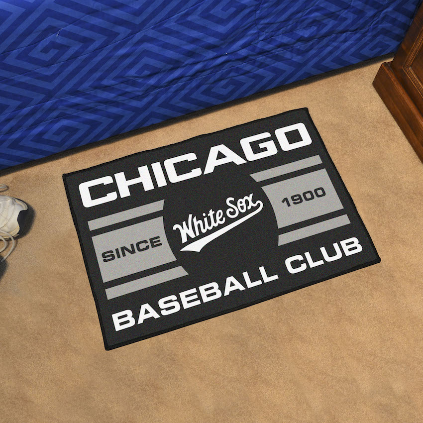 Chicago White Sox ALT LOGO UNIFORM Themed Floor Mat