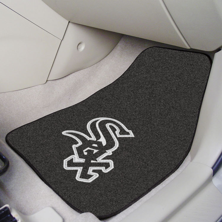 Chicago White Sox Car Floor Mats 18 x 27 Carpeted-Pair