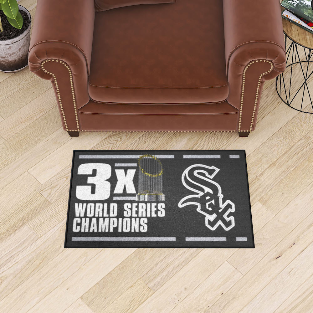 Chicago White Sox DYNASTY Floor Mat - 20 x 30 inch Starter style