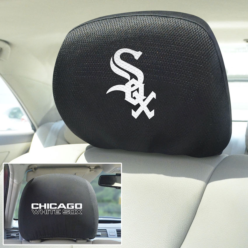 Chicago White Sox Head Rest Covers