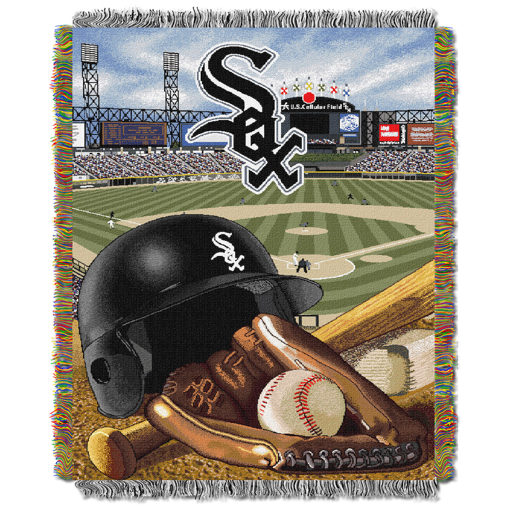 Chicago White Sox Home Field Advantage Series Tapestry Blanket 48 x 60