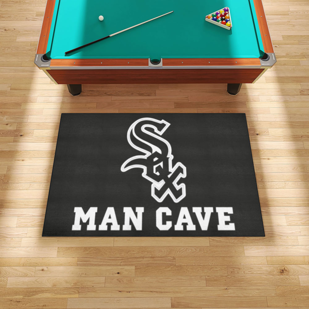 Chicago White Sox UTILI-MAT 60 x 96 MAN CAVE Rug