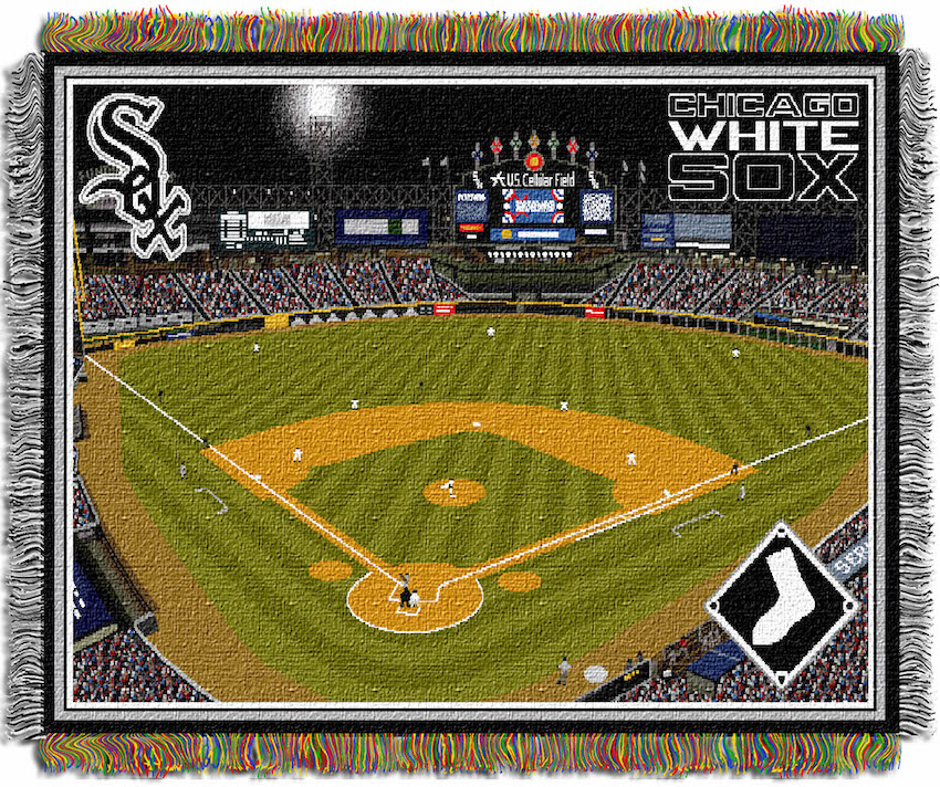 Chicago White Sox Stadium Tapestry Blanket 48 x 60