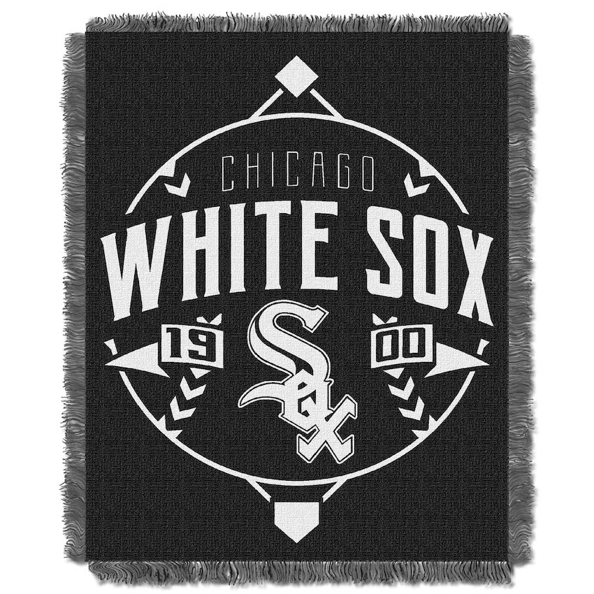 Chicago White Sox MLB Double Play Tapestry Blanket 48 x 60