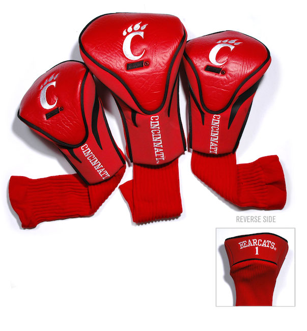 Cincinnati Bearcats 3 Pack Contour Headcovers