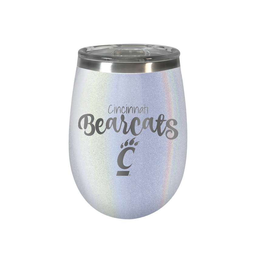 Cincinnati Bearcats 10 oz OPAL Wine Tumbler