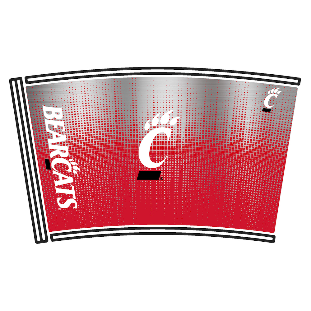 Cincinnati Bearcats 18 oz ROADIE Travel Tumbler