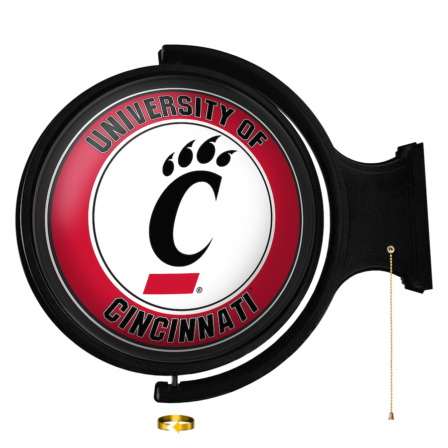 Cincinnati Bearcats LED Rotating Wall Sign