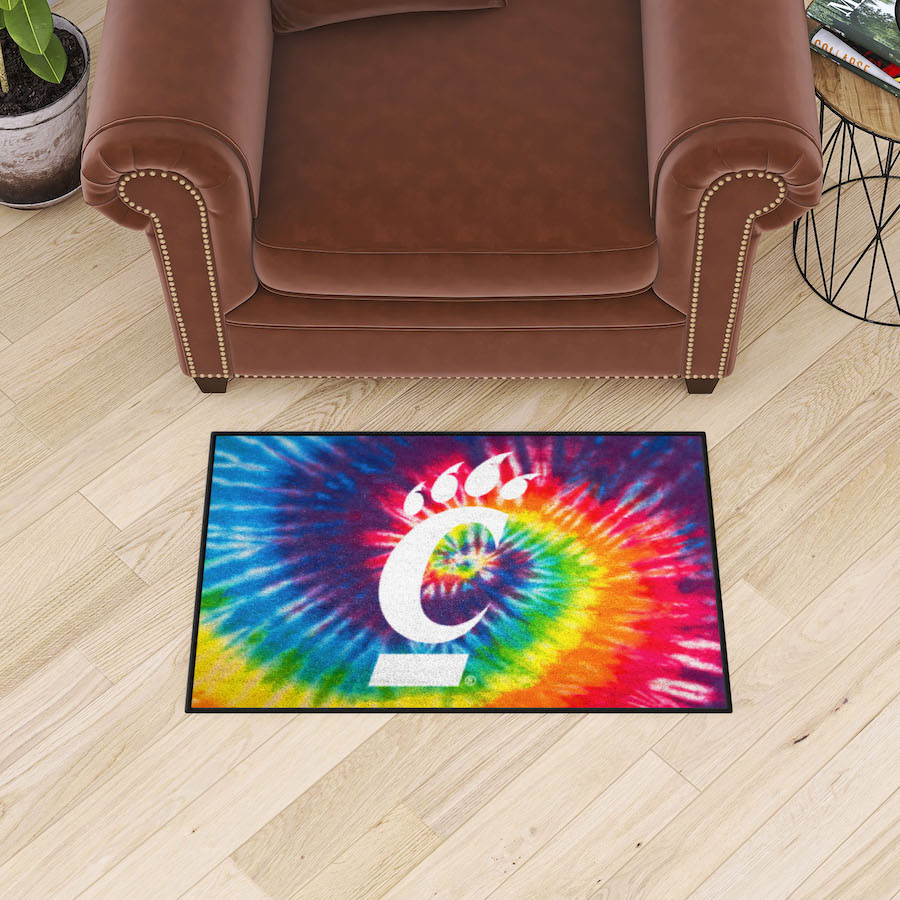 Cincinnati Bearcats TIE-DIE 20 x 30 Starter Floor Mat