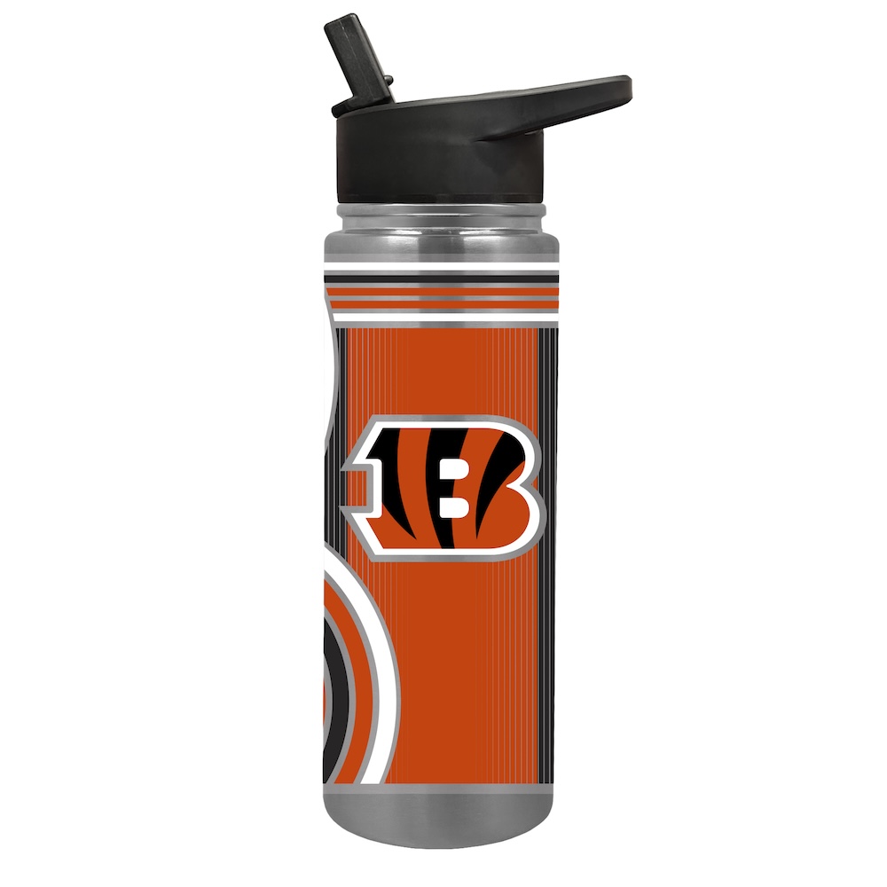 Cincinnati Bengals COOL VIBES 24 oz Thirst Hydration Water Bottle