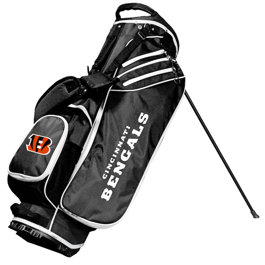 Cincinnati Bengals BIRDIE Golf Bag with Built in Stand