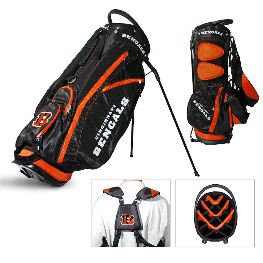 Cincinnati Bengals Fairway Carry Stand Golf Bag