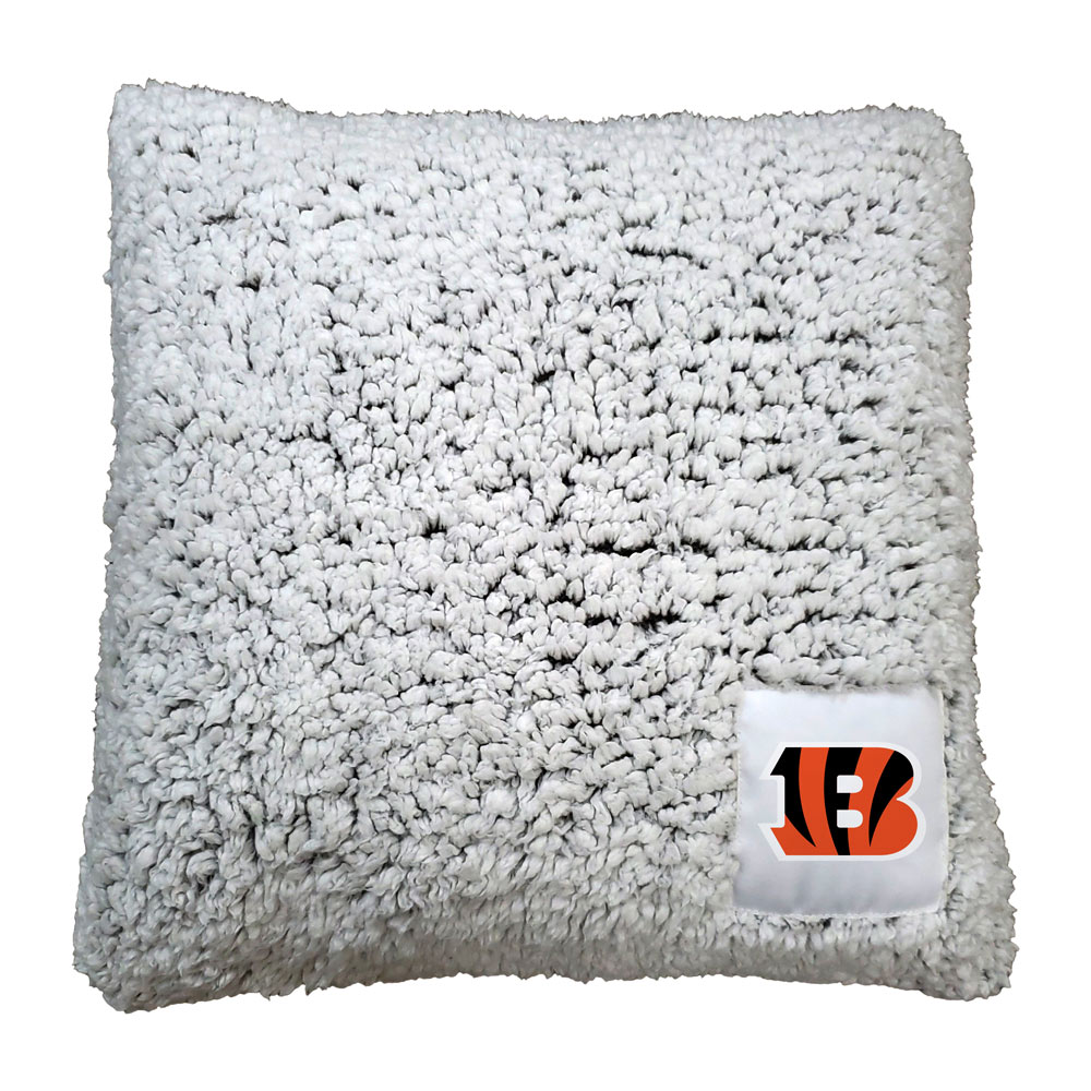 Cincinnati Bengals Frosty Throw Pillow