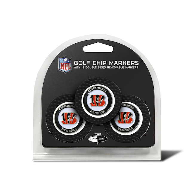 Cincinnati Bengals 3 Pack Golf Chips