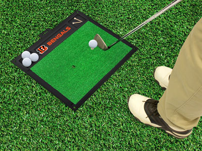 Cincinnati Bengals Golf Hitting Mat